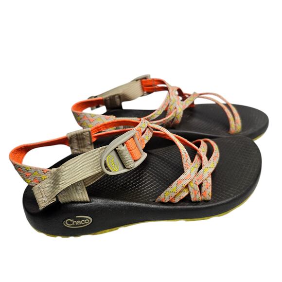 Chaco ZX/1 Classic Sport Sandals in York Citrus Women's Size 8 - Picture 9 of 11